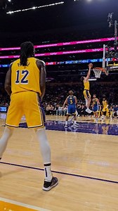 Austin Reaves slam dunk #austinreaves #slamdunk #lakers #warriors #nba #basketball #Courtside | Michael Morales