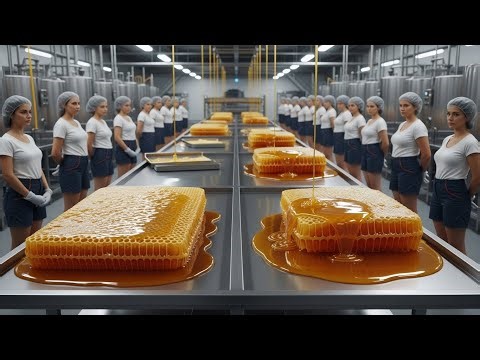 Inside a Modern Honey Factory | How Honey Is Processed