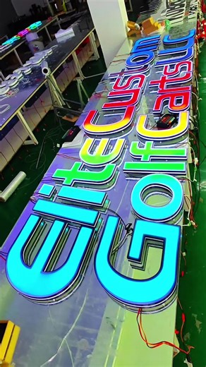 Do you know what is the new and popular signage technology at China？ #signagedesign #signage #ledneon #ledlight #company