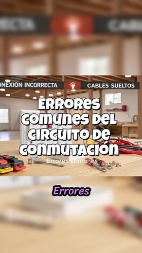 Errores comunes del circuito de conmutación