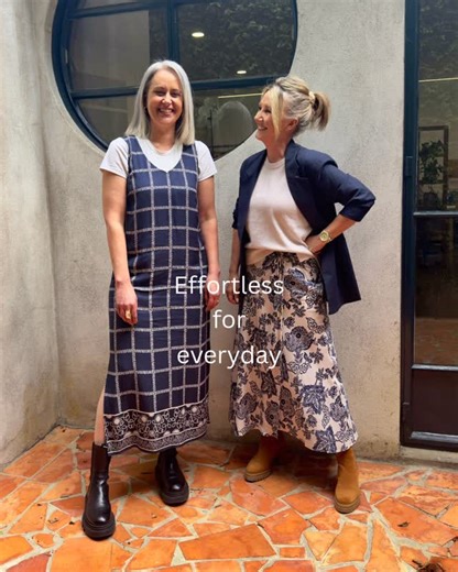 Loobie's Story on Instagram: "Stylish & Effortless Spring😘 Laurinda & Cybele coordinating effortlessly in outfits from our Loobies Story and Madly Sweetly spring collections. @laurindasutcliffe #loobiesstory #madlysweetly #NewSeasonNewStyle #workwearinspiration #TrendyLook #EndlessElegance #prettydresses #dresstoimpress #springsummer #exclusiveprints #ElevateYourStyle #everydayluxury #ms_ss25_synergy #ls_ss25_laboheme"