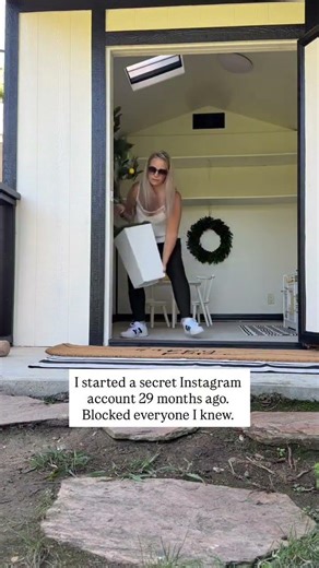 I started this secret Instagram account 29 months ago… I didn’t tell anyone I knew — except my