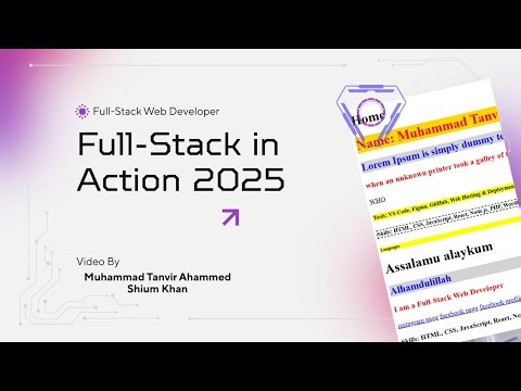 Full-Stack Web Development #developer #html #html5 #css #wordpress #javascript #bootstrap