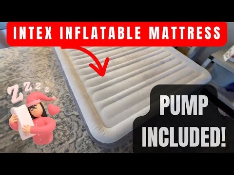 INTEX INFLATABLE MATTRESS - PUMP INCLUDED | Camping, Guests…ANY GOOD?