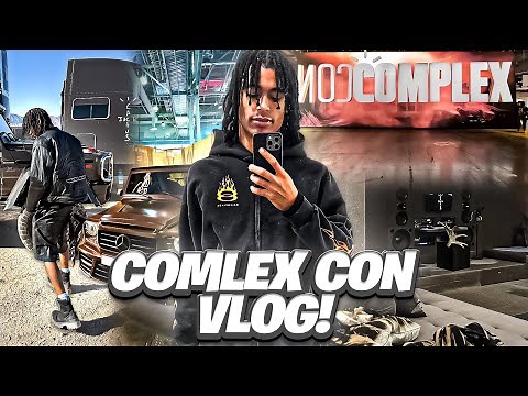 ComplexCon 2024 Vlog | working with Travis Scott, exclusive pickups, concert & more