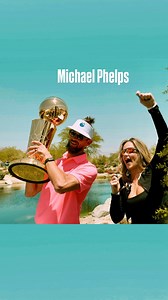 2.4K views · 51 reactions | Hole 10 turned into the hottest spot on the course at the @anthonyanderson charity golf tournament with the @nbafinalstrophy A 24-second golf x basketball challenge + NBA Finals? Say less. Who’s lifting that trophy next month though⁉️  @kenneththeophin | Jenna Bandy | Facebook