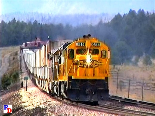 74K views · 3.6K reactions | Two early era BNSF trains on the Seligman Subdivision about three miles east of Williams Junction. The first with a rare SD45B and the next with a repainted former SPSF "Kodachome" SF30C (Santa Fe rebuilds from U36C locomotives). From the BKVP show "BNSF in the Arizona Forest" https://rfd.video/AZForest | Railfan Depot | Facebook