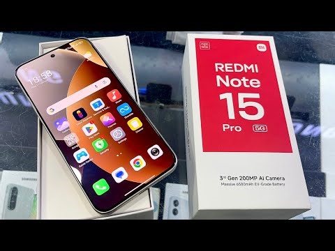 Redmi Note 15 Pro 5G Unboxing | Latest Smartphone | 200Mp Ai Camera - Pro Level Photography 🔥