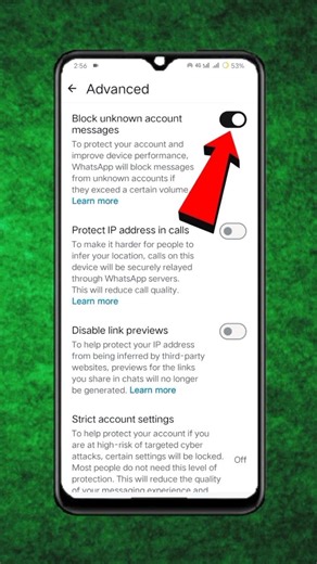 WhatsApp Me Unknown Account Message Ko Block Kaise Kare | Block Unknown Account Message On WhatsApp