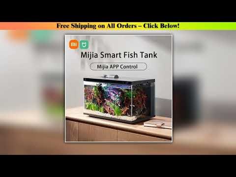 Xiaomi Mijia Smart Fish Tank MYG100 Work with Mijia APP Mobile Controlled Remote Feeding Smart