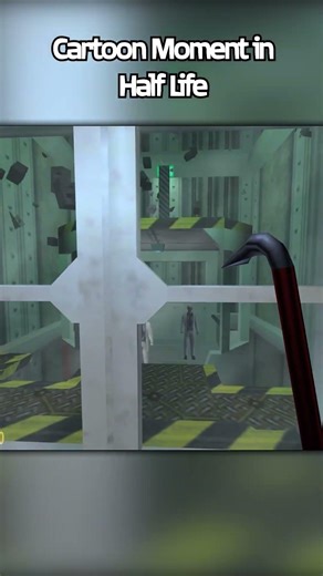Cartoon Moment in Half Life #HalfLife #TigerGamer16 #Short