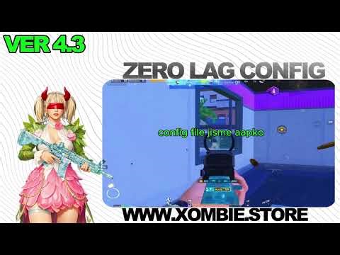 ZERO LAG😮x 60/90/120/165 FPS IN PUBGM 4.3 GL-KR-BGMI✅BEST LAGFIX CONFIG FOR LOW/MID DEVICES📱🚀