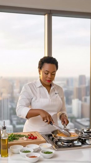 Where passion meets the pan and the skyline sets the mood. Elevating flavors above the city one dish at a time. Just a chef in her element, bringing love and flavor to every plate. Cooking with a view. Chef Jocelyn’s Kitchen,LLC💜 #ChefBrand #CulinaryBusiness #BlackChef #WomenInCulinary #ChefBoss #EntrepreneurLife #SmallBusinessLove | Chef Jocelyn’s Kitchen,LLC