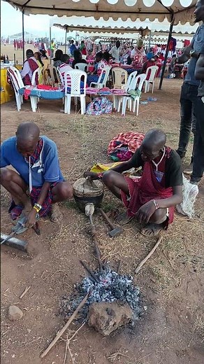 Maasai Blacksmith Indigenous Artisan Natives Ancient East Africa Craftsmanship MAA Cultural Festival