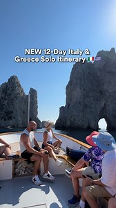 1.6K views | Our brand-new Italy & Greece for Solo Travelers: Rome to...