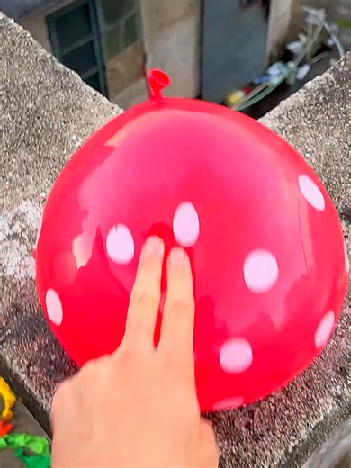 Water Balloon Experiment: Gravity Drop Test from a Height