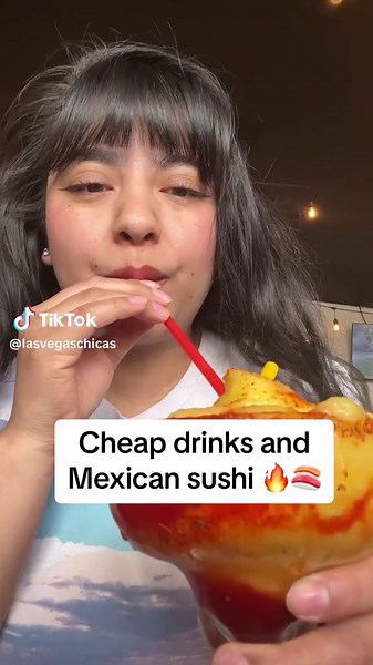 This is a Vegas unicorn, drinks range between $15-17 & at the strip $18-22 @Riviera Maya Las Vegas #rivieramaya #sushi #mexicansushi #cocktails #pinacolada #lasvegas #paradise #henderson #summerlin #nevada #travel #vacation #latina #hispaniccreator #vegascreator #foodie #vegasactivity