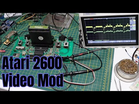 Atari 2600 Composite Video Mod