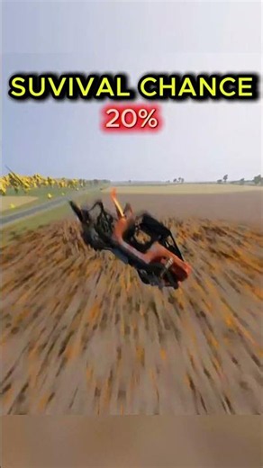 Part 47 | 🚀 0-600 MPH Instant Acceleration Test! 🚗💨#shorts #beamngdrive #crashtest