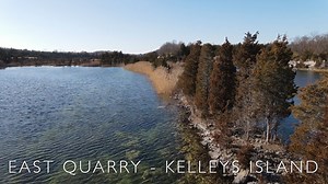 Short trip around the isthmus down the center of Horseshoe Lake in the East Quarry on Kelleys Island this past Saturday | Kelleys Island