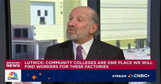 Lutnick talks U.S. semiconductor manufacturing growth from TSMC Arizona Fab 3 construction site