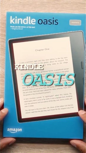 Kindle Oasis UNBOXING 🔥 ¿El mejor eReader premium?