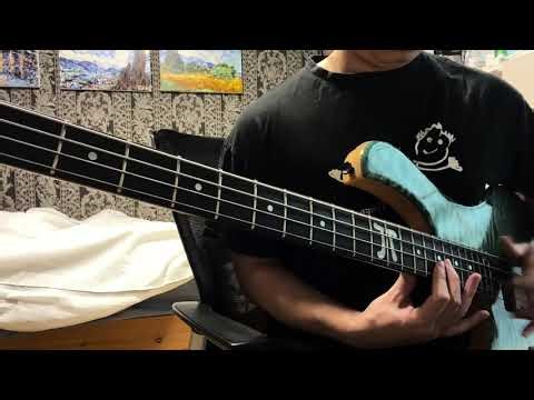 Wojtek Pilichowski incredible bass solo cover (with pi bass)