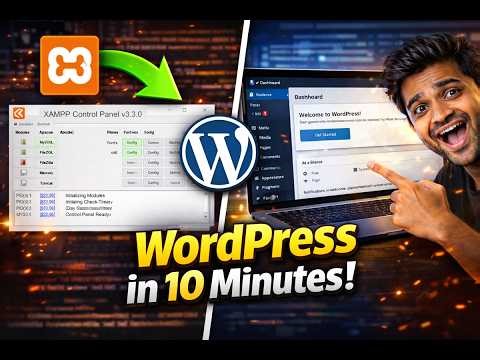 How to Setup WordPress in XAMPP Server on Localhost (Step-by-Step Tutorial 2026)
