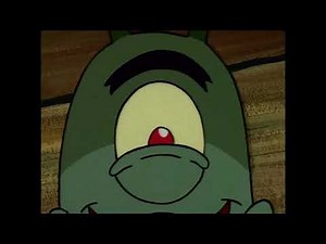 Close-Up of Plankton Laughing Evilly for 10 Hours