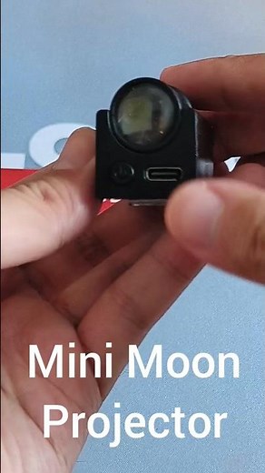 Magical Mini Moon Projector Lamp Unboxing and Review #shorts