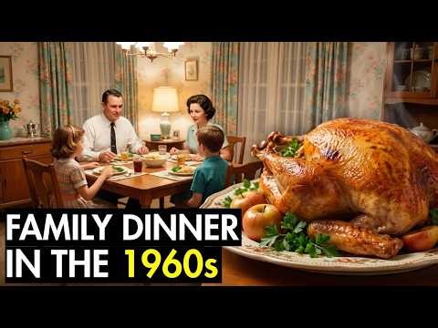 What Family Dinners Were Like in 1960s America