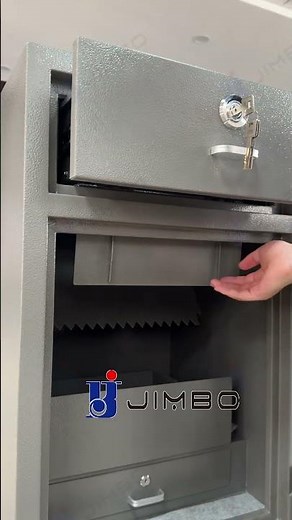 🔥 Fireproof Deposit Safe – Custom Design with Drop Slot 🔐