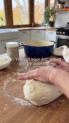 You cut your A1C in half - just by cooking!
