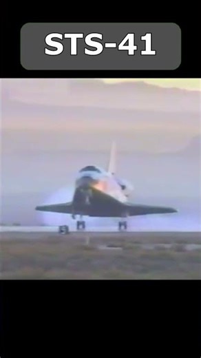 Space Shuttle STS-41 Discovery landing #nasa #ulysses #nasavideo #spaceshuttle #nasaspaceflight
