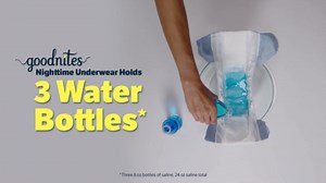 Goodnites Girls Nighttime Bedwetting Underwear, L (68-95 lbs), 34 Count (Select for More) HSA/FSA Eligible - Walmart.com