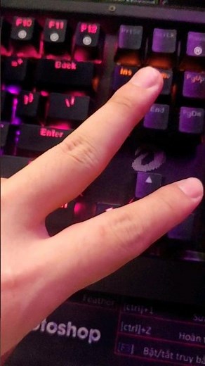 TUTORIAL: How to press the 'Ins' key on your keyboard