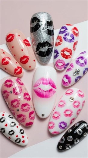 These valentine's day nail art inspirations are so beautiful! 💅🏻💅🏻💅🏻 #nailinspo #fblifestyle #heartnailart #romanticnails #valentinesnails #vdaynails #vdaynailinspo #nailartinspo #rednails #nailbeauty | Crazy Nailzz - The Nail Art Studio