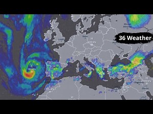 Europe Weather | March 24 , 2025 - ECMWF Model , Precipitation ( Rain Storms ) In Europe