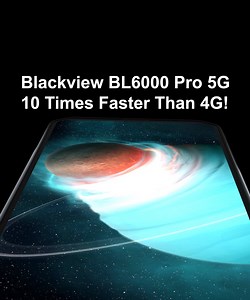 2.1K views · 189 reactions | What’s the big deal of 5G? 10 Times Faster Than 4G! #Blackview #BL6000 Pro bring you the faster speed 2021! Know more click: https://bit.ly/3iI4Tu3 | Blackview | Facebook