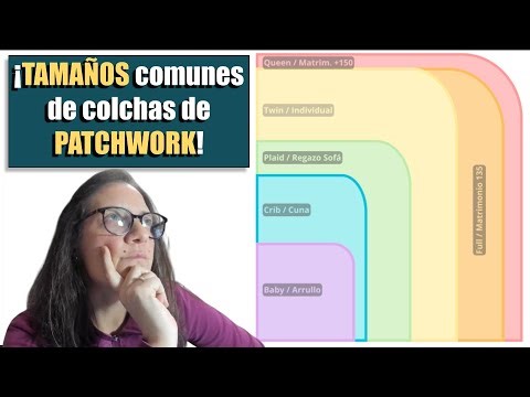 Tamaños para Colchas de Patchwork - Podcast de Patchwork 14