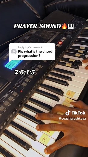 Learn Chord Progression for Prayer Sound on Piano