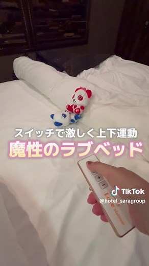 魔性のラブベッドがあるカップル向けホテル紹介