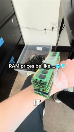$100,000 worth of Computer RAM