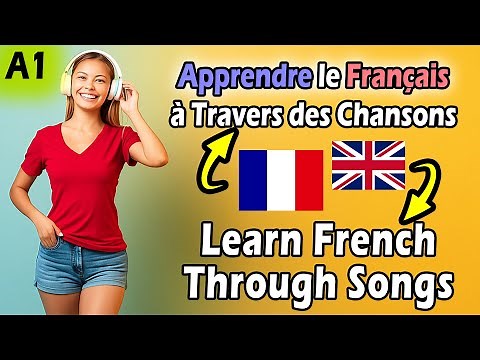 Easy French Songs with Lyrics | A1 French | Learn French Through Music with Subtitles #learnfrench