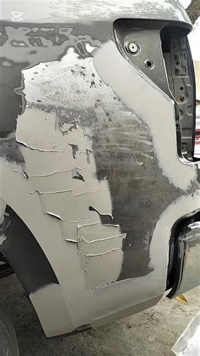 Steel putty work with out paint