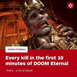 63K views · 826 reactions | Watch the Doom Slayer rip and tear literally dozens of demons in less time than it takes to brush your teeth. | IGN | Facebook