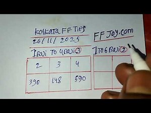 26/11/2025 KOLKATA FATAFAT TIPS//KOLKATA FF FATAFAT TIPS//KOLKATA FF, FATAFAT TIPS