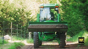 John Deere compact utility tractors offer the power you want with the versatility you need. These multi-functional machines, with a wide range of available horsepower and hundreds of available attachments and implements, are just part of the End to End Solutions you'll find at Papé. At Papé, we're all about End to End Solutions: offering you the equipment that keeps the supply chain in the West moving seamlessly. From agriculture to warehousing, from forestry to construction, and trucking it all
