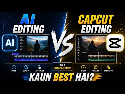 CapCut vs AI Editing 📱🤖 | Which One is Best??