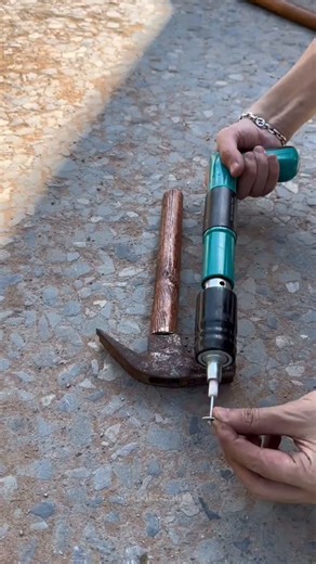 Gadget_Zone.in on Instagram: "Comment For Link 😊🔗 Manual Steel Nail Gun Tool #coolgadgets #gadgets #besthomegadgets #kithchengadgets #reelsviral"